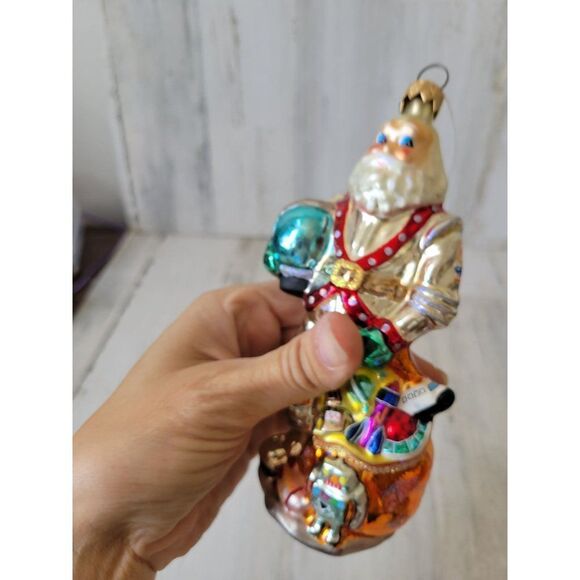 Radko Santa astronaut toys ornament glass vintage - Picture 4 of 9